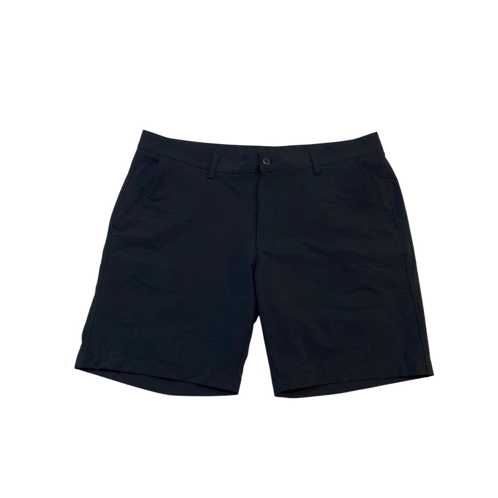 Under Armour Mens Performance Golf Shorts Black Size 42 Style 1350071
